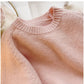 embroidered round neck sweater for women sweet style sweater      S4832