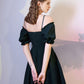 Simple Dark Green Short Prom Dress, Green Homecoming Dress    S2804