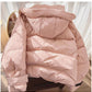 Retro Jacket Women's Winter New Loose Warm Jacket     S4930