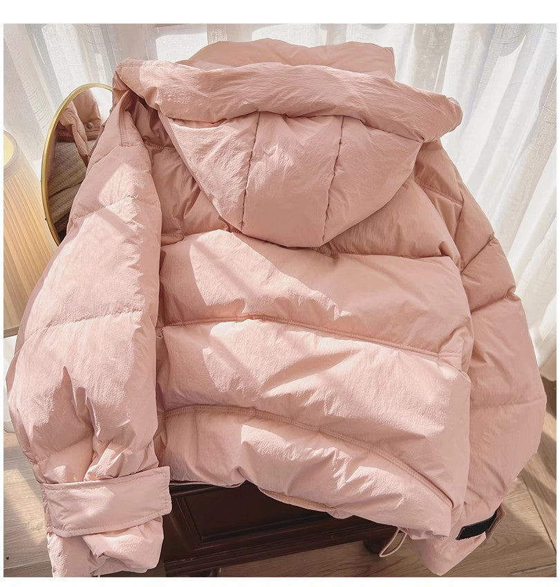 Retro Jacket Women's Winter New Loose Warm Jacket     S4930