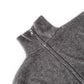 Stylish double-zip knitted cardigan long-sleeved jacket     S4698