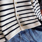 knitted top women's autumn new sweet and short sweater cardigan     S3383
