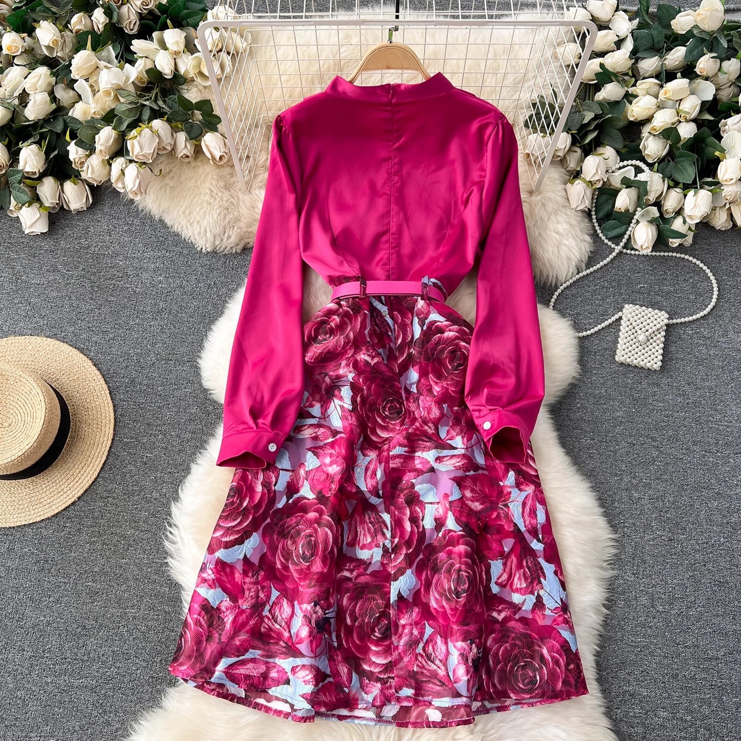 elegant dress for women elegant lady dress long skirt     S4508