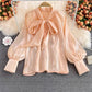 long-sleeved top for women      S4076