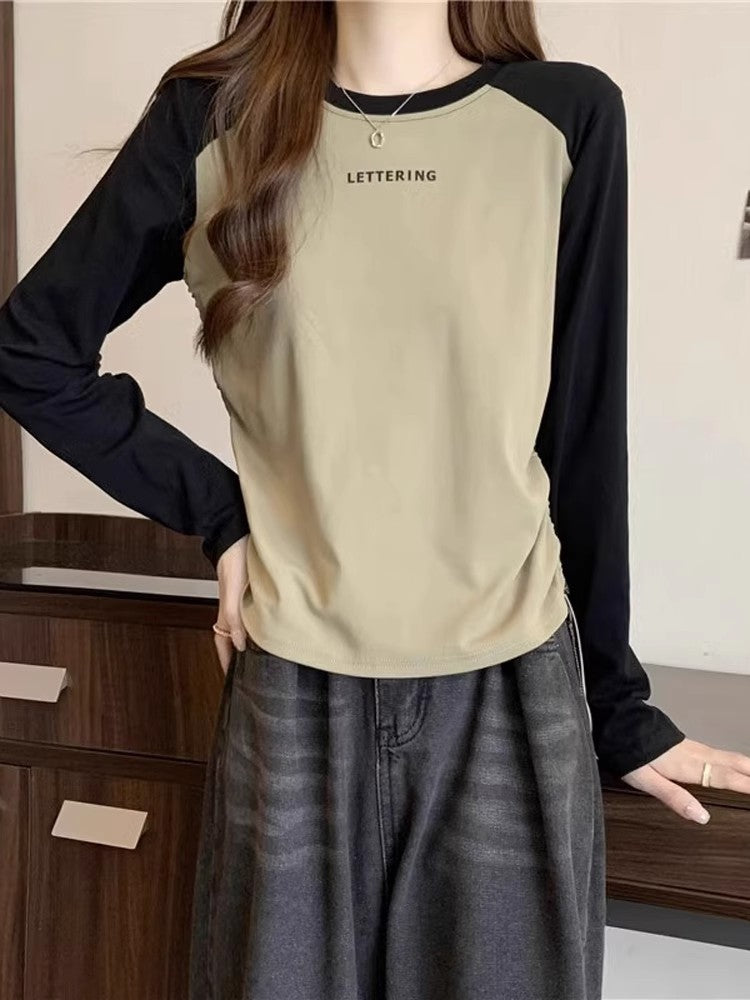 Women's T-shirt long sleeve new design top       S3426