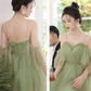 Green Short Prom Dress, Green Puffy Tulle Homecoming Dresses       S3218