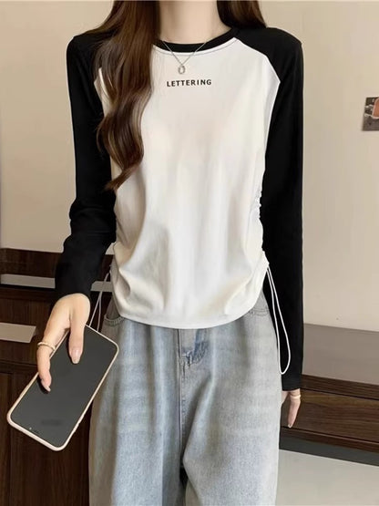 Women's T-shirt long sleeve new design top       S3426