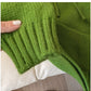Solid color half-zip sweater for women long-sleeved sweater     S4899