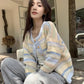 New Korean style knitted sweater cardigan jacket for women     S3390