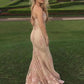 Sexy Nude Sweetheart Strapless Mermaid Lace Long Prom Dress        S3534