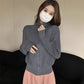 New style knitted cardigan jacket sweater for women     S3405
