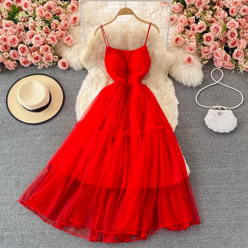 backless dress beach dress elegant long skirt      S4353