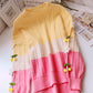 Lovely Flowers Long Sleeve Sweater      S4374