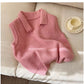 pullover sweater vest for women new style knitted vest trend    S5018