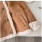 French wool coat for women winter retro warm top trend     S4932