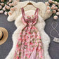 A-line Dress chic Sweet Dress    S4437
