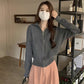 New style knitted cardigan jacket sweater for women     S3405