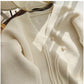 Fashionable V-neck sweater jacket for women new design soft knitted cardigan trend     S4840