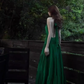 French high-end lace-up halter dress 2025 sexy backless holiday long dress R1285