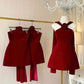 Red halter neck waist A-line slim short skirt homecoming dress R2893