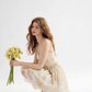 French suspender dress floral dress seaside holiday skirt short skirt R2766