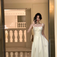 Elegant Strap Midi Dress Women Casual Sleeveless Party Dress         S5410