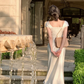Summer Women Bodycon Elegant Midi Dresses Wedding Evening Birthday Gown       S5404
