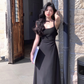 Women's Casual Maxi Dress A-Line Dress Square Neckline for Evening Parties      S5428