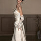 Sexy Lace Strapless Wedding Dresses Long Bridal Gown      S7207