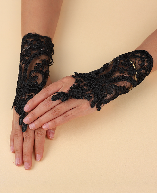 Retro Halloween European and American bride wedding dress annual meeting performance sleeves     S6268