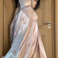 French style gentle temperament beautiful purple vest a-line skirt two-piece suit R0880