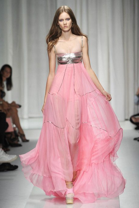 Sparkly Spaghetti Straps Contrast Prom Gown Barbie Pink Women's Corset Maxi Evening Dress Birthday Dress RS2845