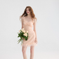 French dress holiday style suspender skirt ruffled pink short skirt R2761