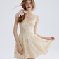 Rose Sparkling Water Floral Dress French Suspender Skirt Short Skirt Women Summer R3449