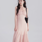 Gentle suspender chiffon dress women's summer new high waist medium length fishtail skirt R4460