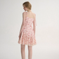 French style skirt short suspender skirt floral dress small flower skirt R2753