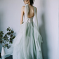 Dreamy Mint Green Prom Dress ,A-Line Strapless Tulle Corset Maxi Evening Dress RS931