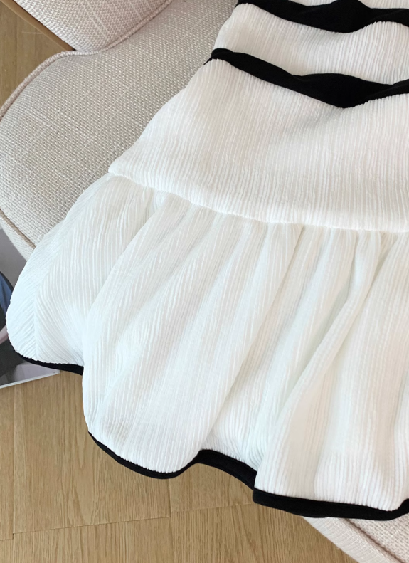 French pure desire v-neck suspender dress for women new style waist slimming hip skirt R3997