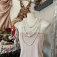 Light pink strapless satin fitted short dress, ball gown R6292