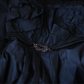 Navy blue strapless fitted waist sexy short ball gown R6732