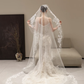 White strapless lace waist slim sexy fishtail long dress bridal gown R6053