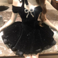 Small formal dress, high-end niche princess puffy dress, strapless one shoulder dress, prom dress,homecoming dress R2997