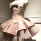 Ballet princess dress temperament, waist cinched mesh puffy skirt, pink suspender dress, homecoming dress R2996