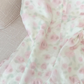 French tea break floral sleeveless halter dress new style gentle style first love sweet short skirt R4038
