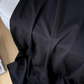 Navy collar gentle style dress women's new black and white waist temperament dress long skirt R3998