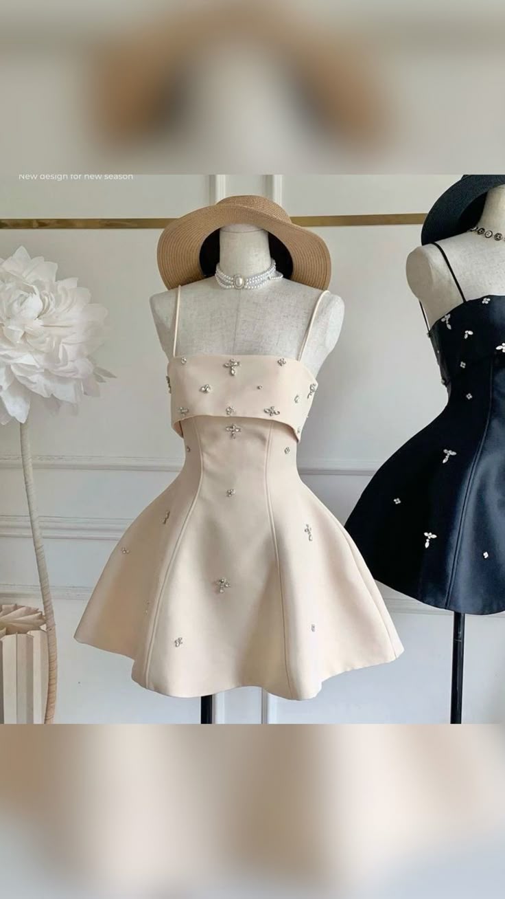 Pink suspenders slim fit skirt homecoming dress R2573