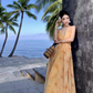 Vacation wear backless long dress beach dress island style suspender dress beach dress R1604