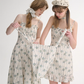 French floral suspender dress tea break small fresh sleeveless long dress R2691