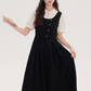 Teachers' teaching dress 2025 new improved cheongsam dress long skirt R2381
