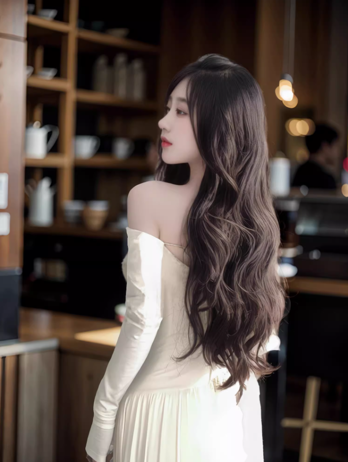 French style gentle off-shoulder knitted A-line dress high-end waist slim long skirt R1450